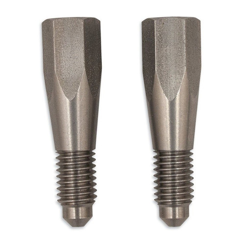 Longacre 44151 Quick Check Brake Pressure Gauge Male Adapters Only 3/8"-24 1/4"