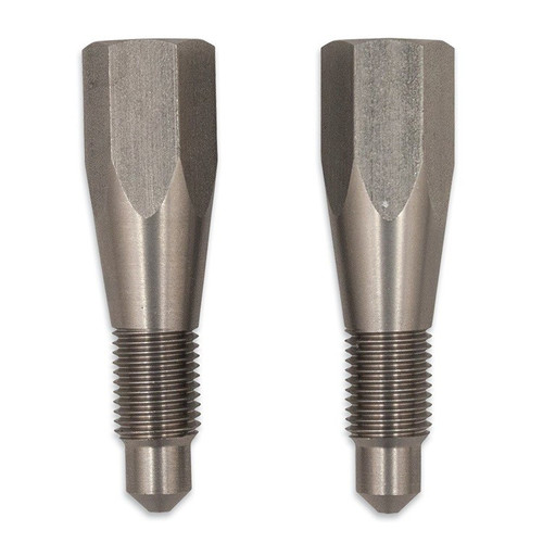 Longacre 44151 Quick Check Brake Pressure Gauge Male Adapters Only 3/8"-24 1/4"