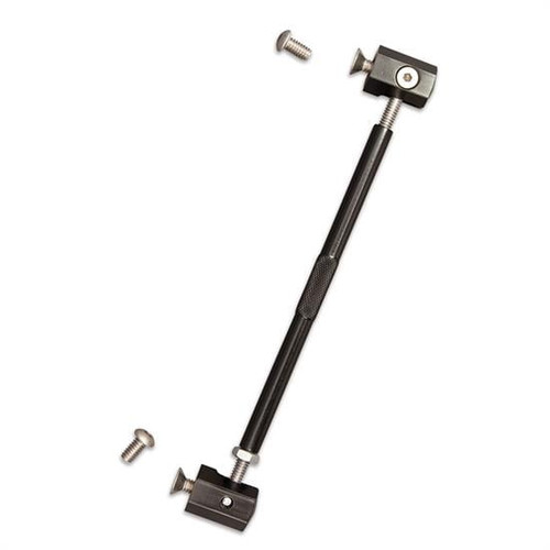 Longacre 23758 Aluminum Support Rod Black 8 Inch Body supports Easy To Install