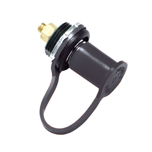 Longacre 45740 Battery Jumper Post - Black / Negative Weatherproof Protection