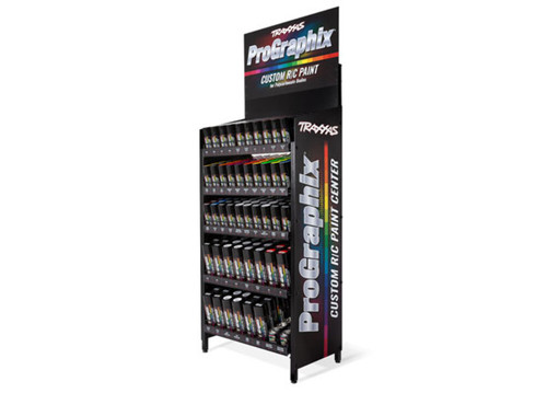 Traxxas Paint Kit & Display Vast Color Assortment Heavy-duty Metal (TRX61903KIT)