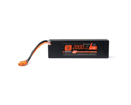 Spektrum RC 3S Smart G2 30C LiPo Battery Pack 11.1V/2000mAh W/IC2 SPMX203S30H2