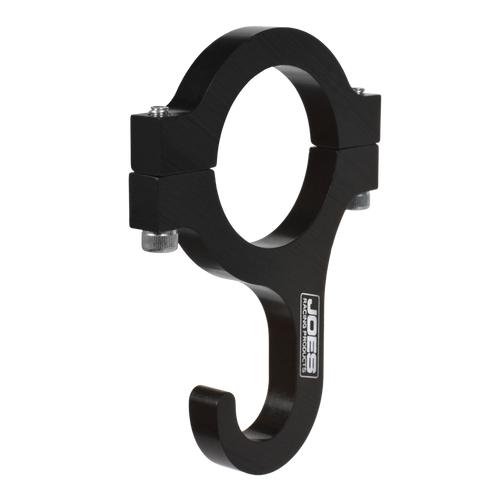 Joes Racing Products Helmet Hook, 1-1/4" Aluminum Black Anodized Finish 10601-B