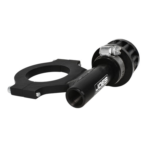 Joes Racing Vent Clamp 1-1/2" Black 12202-B Aluminum Bolt-On Accessory Bracket