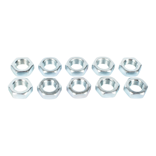 Joes Racing 3/8"-24 Jam Nut Steel RH Thread 10 Pk Rod End Linkage Hardware 24659