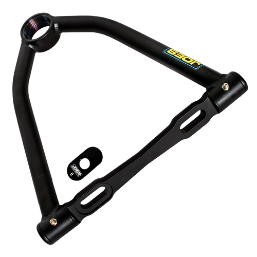 Joes 8.25" A-Arm, 10 Deg. Screw In Ball Joint Steel Shaft Slotted Black 15705 SL