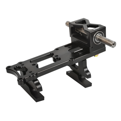 Joes Racing Kart Uni Adjustable Jack Shaft Mount, 4 Stroke Black Billet 25715-B