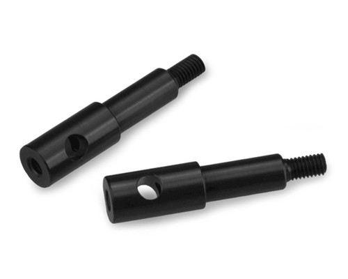 JConcepts RC10B2/RC10B3 Aluminum Standard Front Axles Black Set Of 2 (JCO2308)