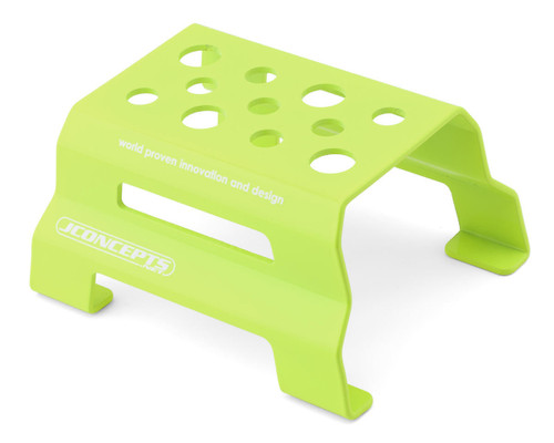 JConcepts Metal Car Stand Yellow For Both 1/8th And 1/10th Scales (JCO2903-9)
