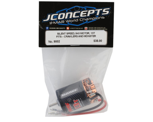 JConcepts Silent Speed 540 Adjustable Timing Competition Motor 13T JCO9002