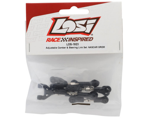 Losi NASCAR Adjustable Camber & Steering Turnbuckles Set Non-Slip Base LOS-1923
