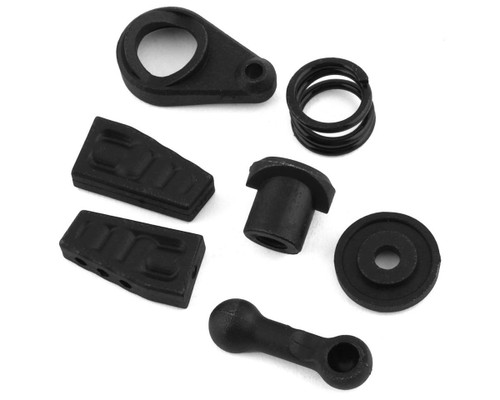 Losi 1970 Chevelle 1/16 Mini Drag Servo Saver, Mount & Steering Link (LOS211035)
