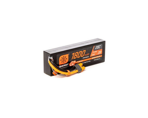 7.4V 1800mAh 2S 20C Smart G2 LiPo Battery: IC3