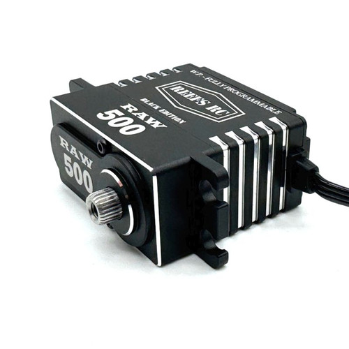 Reefs RC RAW 500 High Torque/Speed Digital Servo High Voltage Black SEHREEFS178