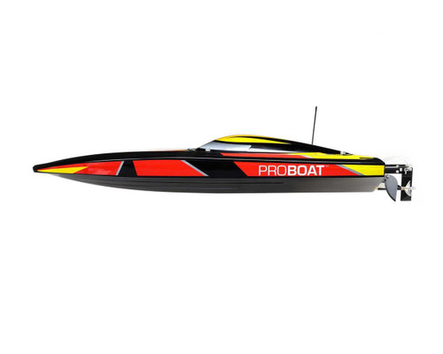 Pro Boat Sonicwake 36 Self-Righting RTR Deep-V Brushless Boat Black PRB08032V2T1