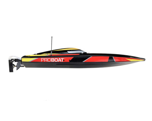 Pro Boat Sonicwake 36 Self-Righting RTR Deep-V Brushless Boat Black PRB08032V2T1