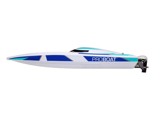 Pro Boat Sonicwake 36 Self-Righting RTR Deep-V Brushless Boat White PRB08032V2T2