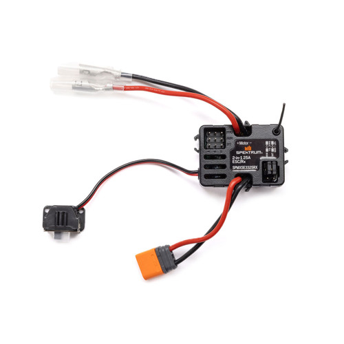 Spektrum Losi Nascar Grom ESC 25a 2-in-1 RX Receiver Motor Typhon (SPMXSE3325RX)