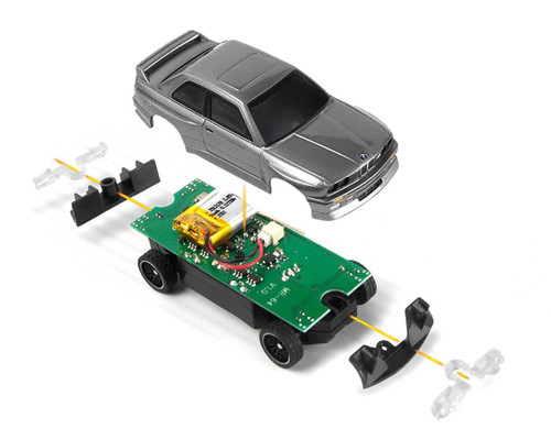 HPI 1/64 Nano-TTR 1989 BMW M3 E30 Ravaglia Micro Touring Car Silver HPI160991