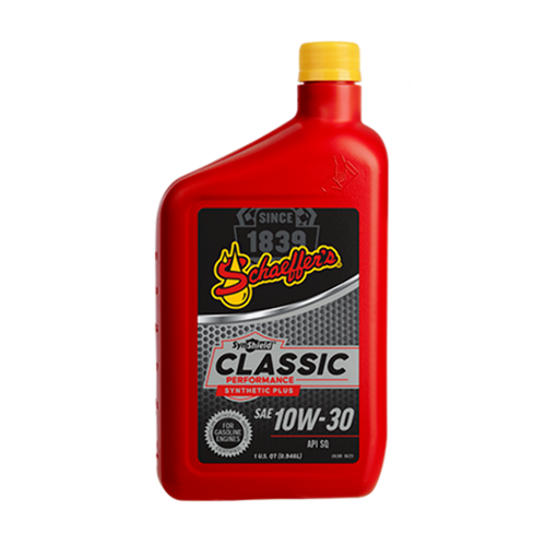 Schaeffer Motor Oil SynShield Classic Performance Synthetic Plus 10W-30 Quart
