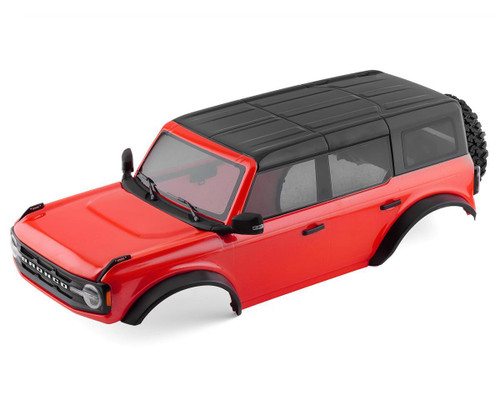 Traxxas TRX-4 2021 Ford Bronco Pro Scale Pre-Painted Body Kit RC (Red) TRA9211R