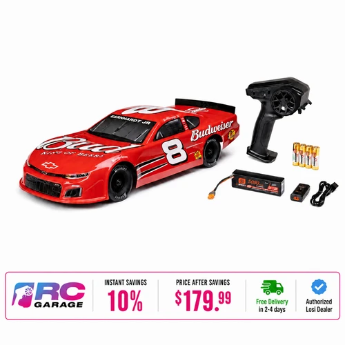 Losi 1/12 Chevrolet ZL1 Dale Jr Asphalt Late Model Grom AWD RTR On-Road RC Car