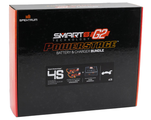 Smart Powerstage 4S Surface Bundle: (2) G2 5000mAh 2S LiPo IC5 & S250 Charger