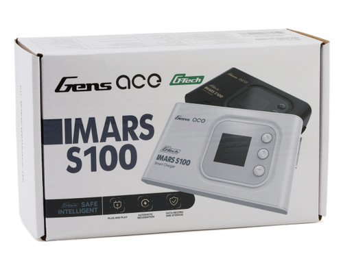 Gens Ace IMars S100 G-Tech Smart AC Balance Battery Charger 6S White GEAS100-UW