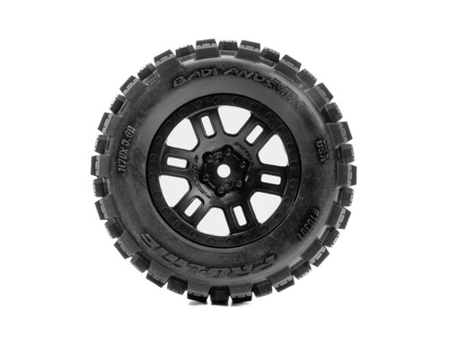 Pro-Line Arrma Mini Kraton Badlands Pre-Mounted Tire Split Six Wheels PRO1030110