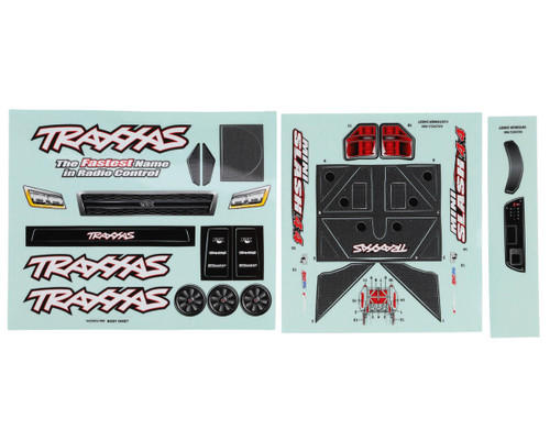 Traxxas Mini Slash® 1/16 ProGraphix® Short Course Truck Body Set Clear TRX10811X
