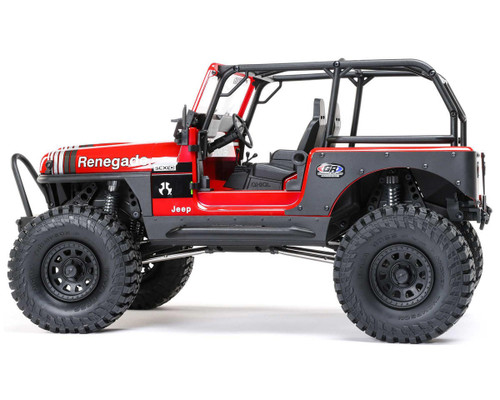 Axial SCX10 III Jeep CJ-7 V2 1/10 RTR 4WD Brushed Rock Crawler Red AXI03008V2T1