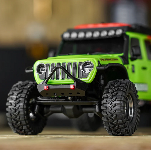 INJORA Aluminum Stinger-style Bumper for 1/30 SCX30 JLU Anodized SCX30-2016FR