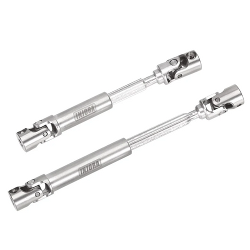 INJORA Steel Front Rear Center Drive Shafts Bronco Base Camp 4Runner SCX24-43SR
