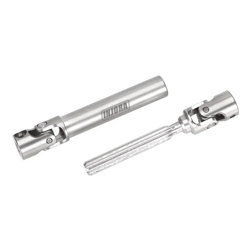 INJORA Steel Front Rear Center Drive Shafts Bronco Base Camp 4Runner SCX24-43SR