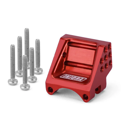 INJORA Adjustable Rear Truss Upper Link Mount CNC for 1/24 SCX24 Red SCX24-168RD