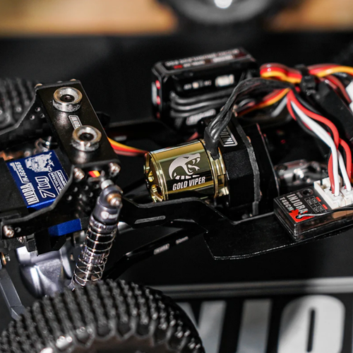 INJORA Gold Viper 1721 Brushless Motor 2800KV 12T for 1/24 SCX24 INM19-SCX24-GD