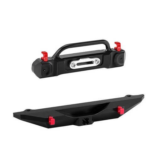 INJORA Aluminum Front Rear Bumper for 1/30 SCX30 JLU CNC-machined SCX30-1716FR