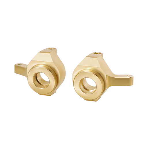 INJORA 2PCS 8g/pcs Brass Front Steering Knuckles, RC Counter Weights SCX24-08