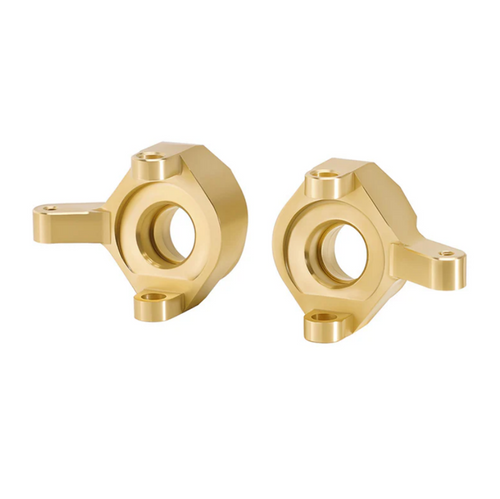 INJORA 2PCS 8g/pcs Brass Front Steering Knuckles, RC Counter Weights SCX24-08