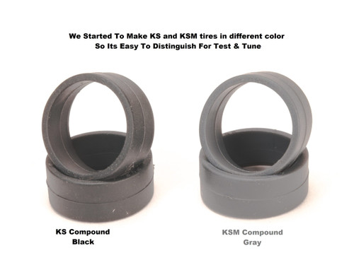 PN Racing Mini-Z KS-M Compound RCP Low Profile Slick 8.5mm Tire 38 Shore KSM538