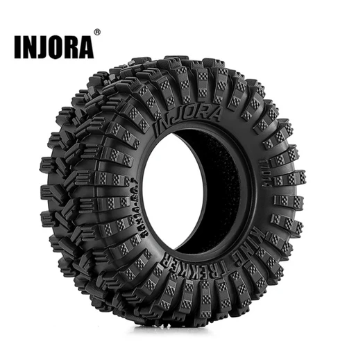 INJORA 0.7" 35*14mm King Trekker Tires Set of 4 Super Soft for 1/30 SCX30 T7014