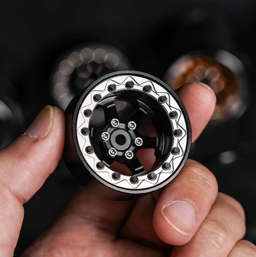 INJORA M1.6 12.9 Grade Beadlock Screws for 1.3" Wheels Carbon Steel (INJWH-21BK)