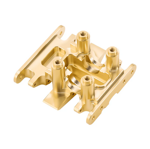 INJORA Brass Skid Plate for 1/30 SCX30 17.8g CNC-machined Precise Fit SCX30-06BR