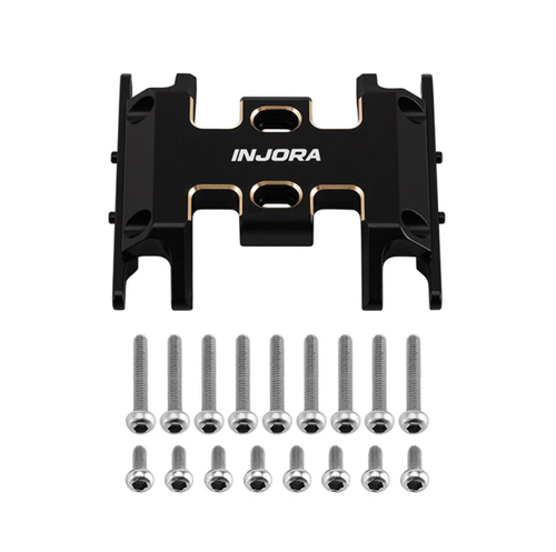 INJORA Forward & Reverse Skid Plate Black for 1/24 RC Crawler SCX24 SCX24-180BR