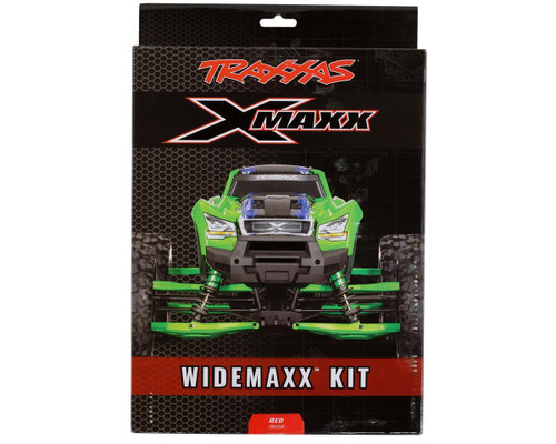 Traxxas Red X-Maxx WideMaxx Suspension Kit Extended driveshafts 60mm (TRX7895R)