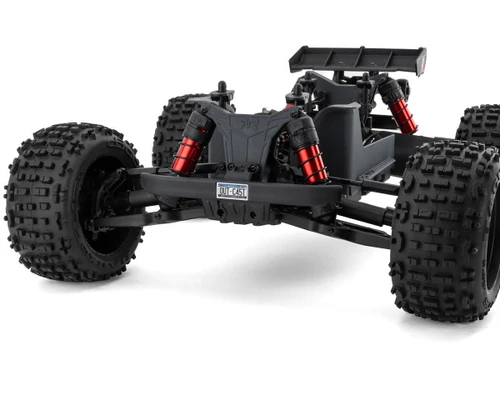 Arrma Outcast 4S V2 BLX Brushless RTR 1/10 Stunt Truck Red w/SLT3 (ARA4410V2T4)