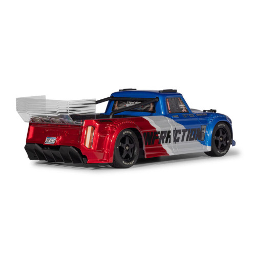 ARRMA 1/8 INFRACTION 223S DSC 4X4 RTR Brushless All-Road Street Bash- Blue/Red ARA4315V4T1