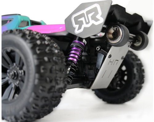 Hot Racing HD Bearing Rear Skid Plate and Wheelie Bar Arrma 1:16 Kraton AMN133K