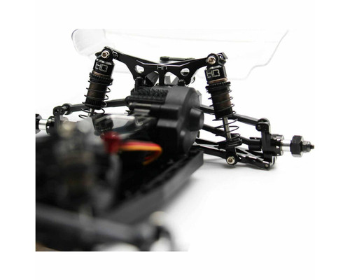 Hot Racing Losi® Micro-B Aluminum Rear Shock Tower Black Anodized (HRALMCB3001)
