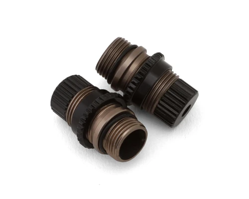 Hot Racing Losi® Micro-B Aluminum Front Threaded Shock Bodies 2 (HRALMCB155F01)